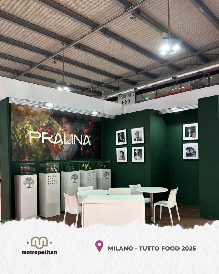 Metropolitan adv - Allestimento stand fieristici per aziende alimentari